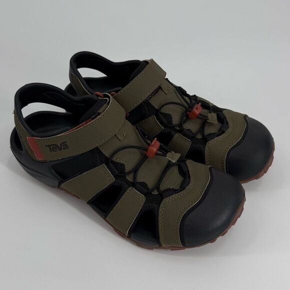 Teva Men\'s Flintwood Hiking Sandal in Olive | Size 8 main image 6